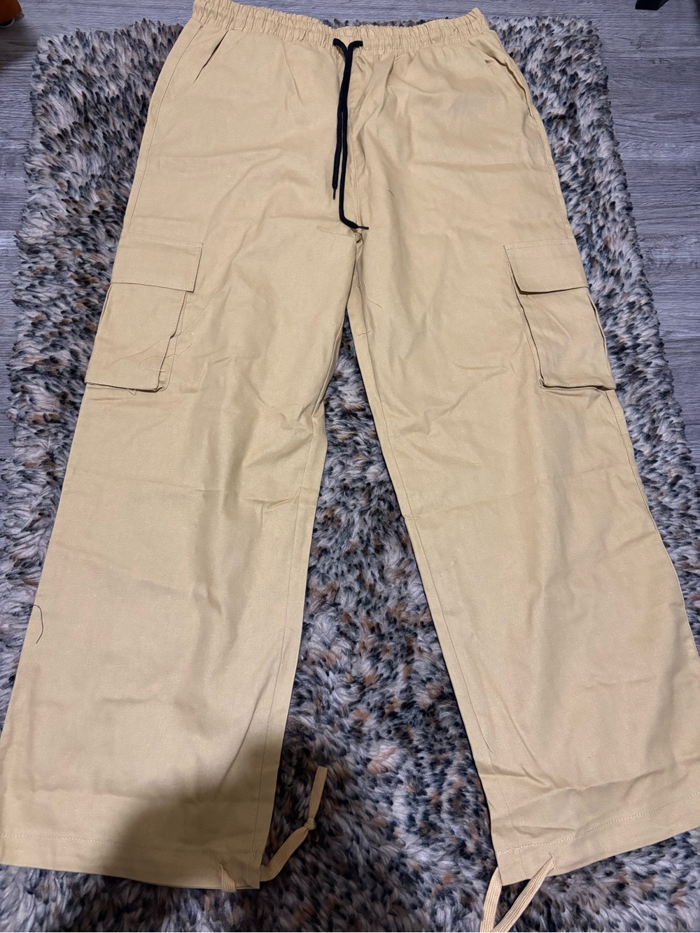 Multicolor 4 pack cargo pants new large men’s baggy lightweight sport pants - Picture 3 of 8